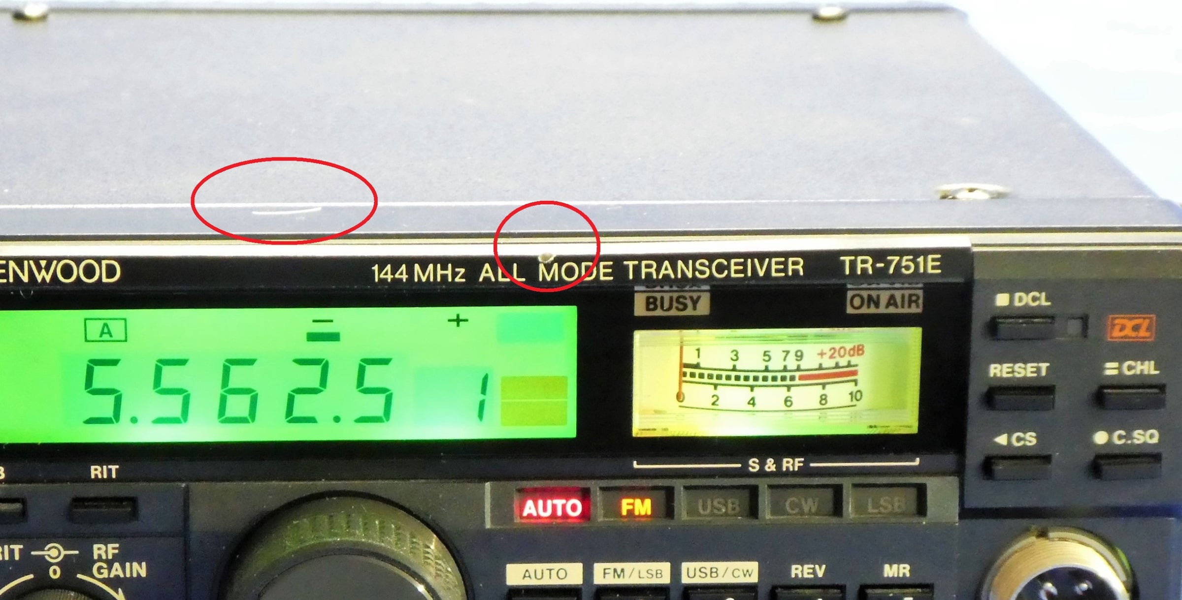 Kenwood TR-751E 2M Multimode Transceiver with/without CTCSS - 3
