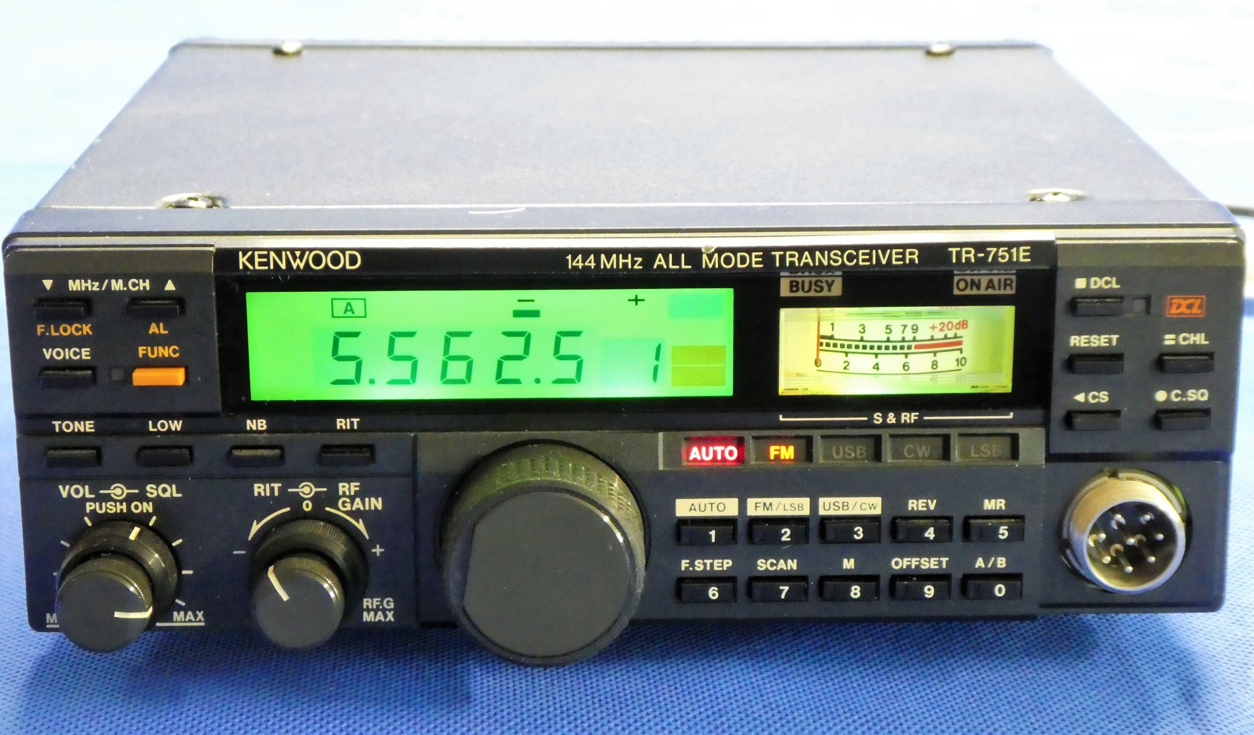 KENWOOD TR-751 144Mhz オールモード10W機 送受信もジャンク扱い モービル